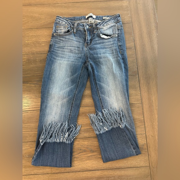 Judy Blue Cropped Fit Blue Jeans‎ Size 3/26 Gently Worn - Picture 2 of 6